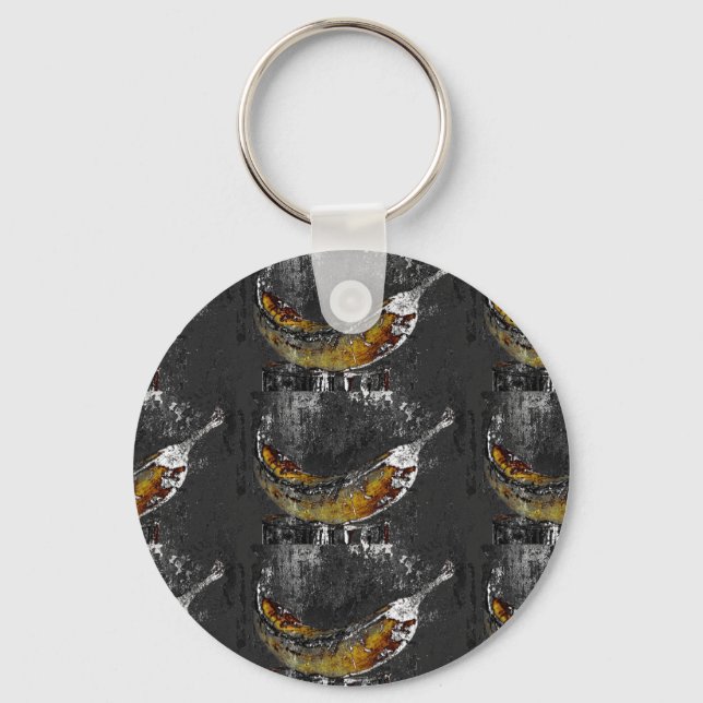 plantain plain keychain (Front)
