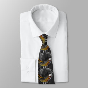 plantain plain neck tie