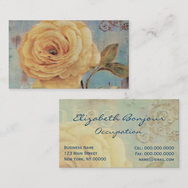 Plantes - Business Card (Front/Back)