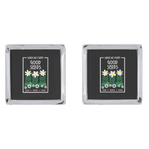 Planting Good Motivation Seeds     Cufflinks