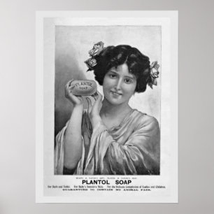 Plantol Soap Poster