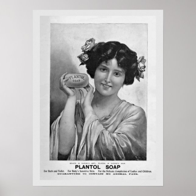 Plantol Soap Poster (Front)