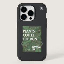 Plants, Coffee, Top Bun Phone Case