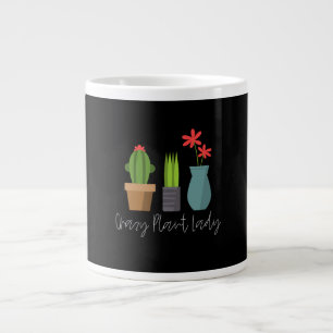 Plants - Crazy Plant Lady Giant Coffee Mug