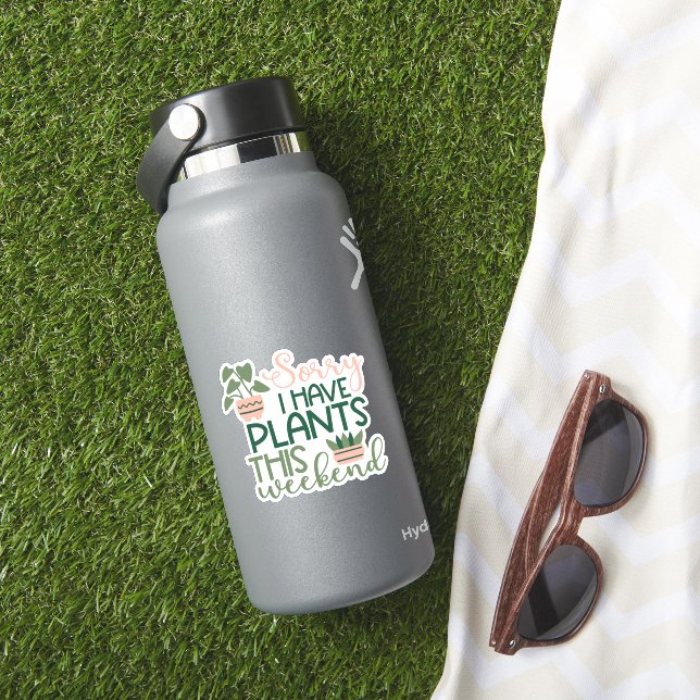 Plants Garden Nature Sticker (HydroFlask Insitu)