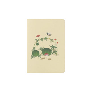 Plants & Insects _Water melon Passport Holder