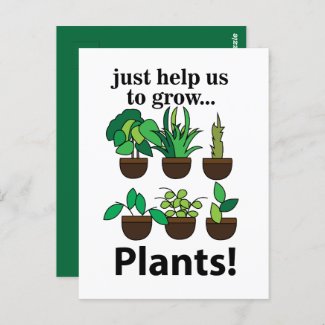 Plants Just Help Us To Grow Plants