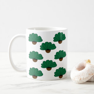 Plants Lovers Green Potted Plants Coffee Mug