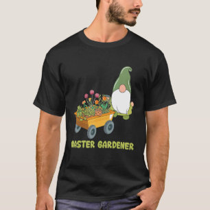 plants make people happy harden gardening 18 T-Shirt