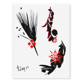 Plants, Olive Branch, Crops Temporary Tattoos