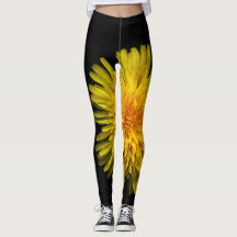 Plants on Pants Yellow Dandelion