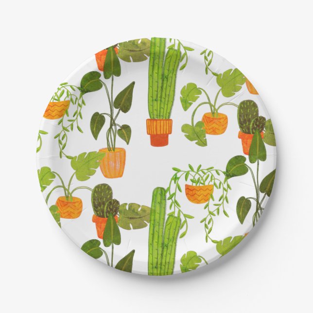 Plants Paper Plates (Front)