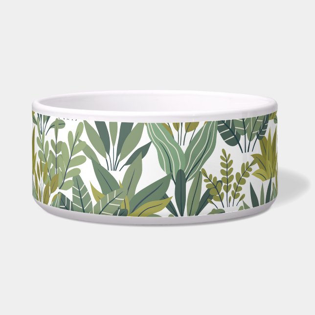 Plants pattern bowl (Front)