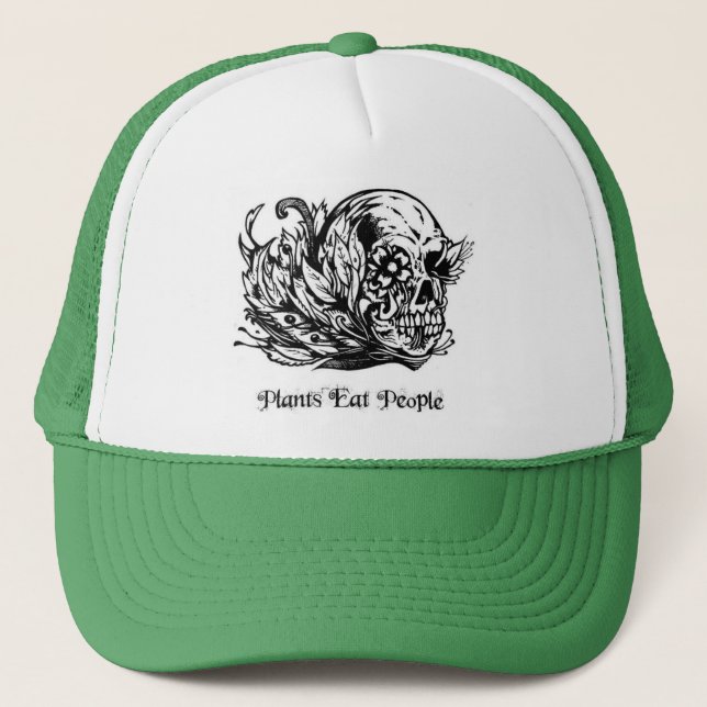 plantsskull hat (Front)