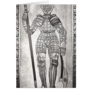 Plaque depicting the armour of Joan of Arc