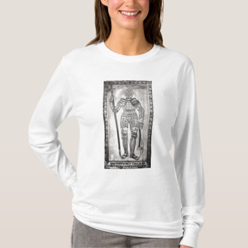 Plaque depicting the armour of Joan of Arc T_Shirt