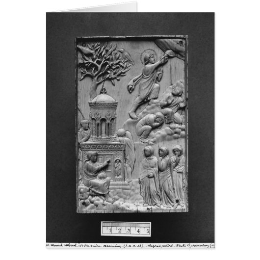 Plaque depicting the Ascension Cards (Front)