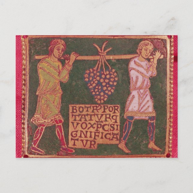 Plaque from a cross postcard (Front)