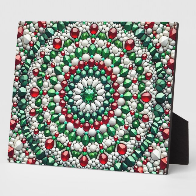 Plaque with Italian Colors Modern Design (Side)