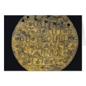 Plaque with the phrase (Front Horizontal)