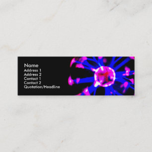 Plasma ball business card 2