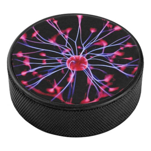 Plasma Ball Electrical Discharge Hockey Puck