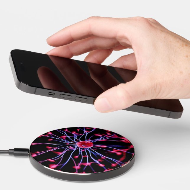 Plasma Ball Electrical Discharge Wireless Charger (Hand)
