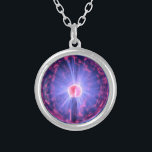 Plasma Ball Pendant<br><div class="desc">Plasma Ball pendant - great for sci-fi,  Dr Who and science fans.</div>