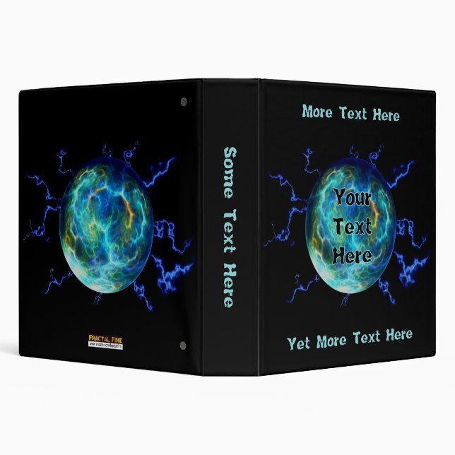 Plasma Electric 3 Ring Binder (Background)