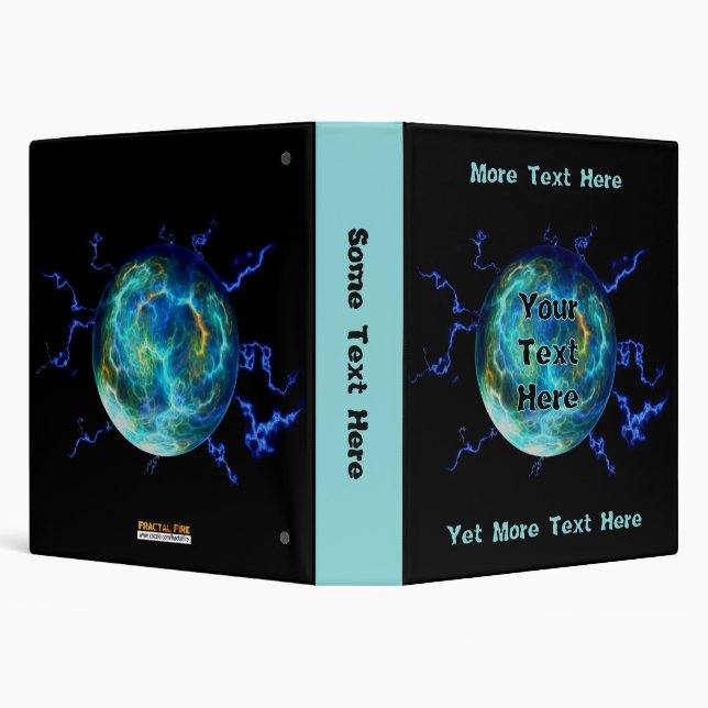 Plasma Electric 3 Ring Binder (Background)