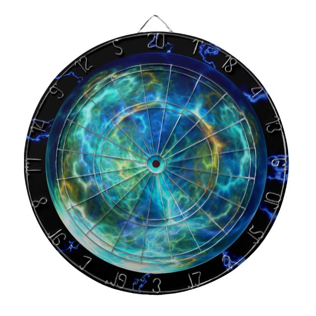 Plasma Electric Dartboard With Darts (Front)