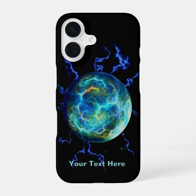 Plasma Electric Iphone Case (Back)