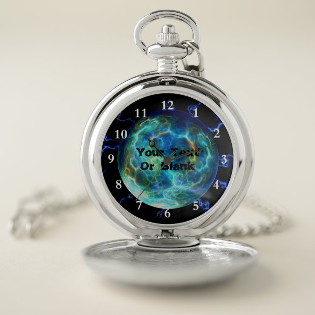 Plasma Electric Pocket Watch (Inside)