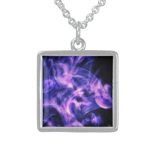 Plasma Hug Sterling Silver Necklace