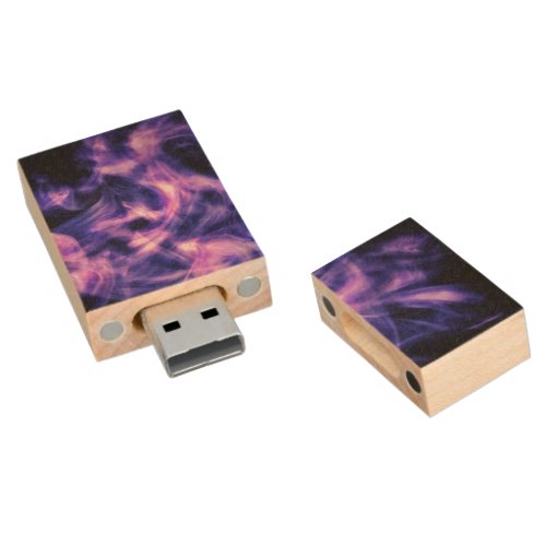 Plasma Hug Wood Flash Drive