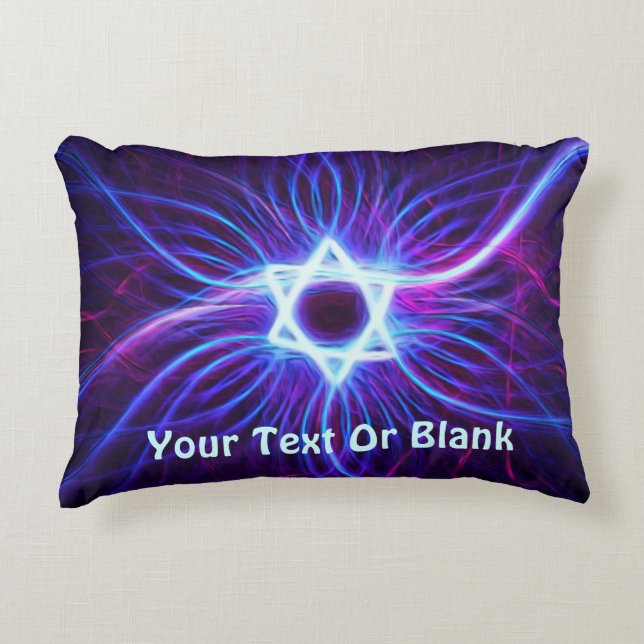 Plasma Magen Accent Pillow (Front)