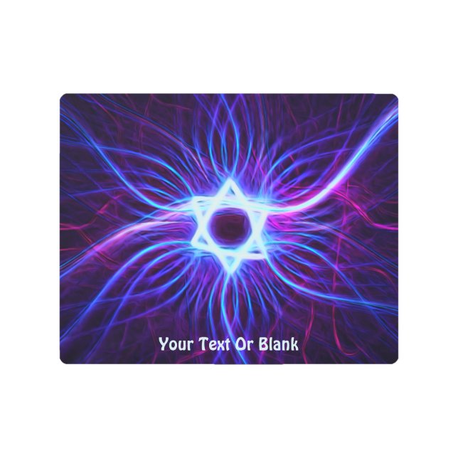 Plasma Magen Metal Print (Front)