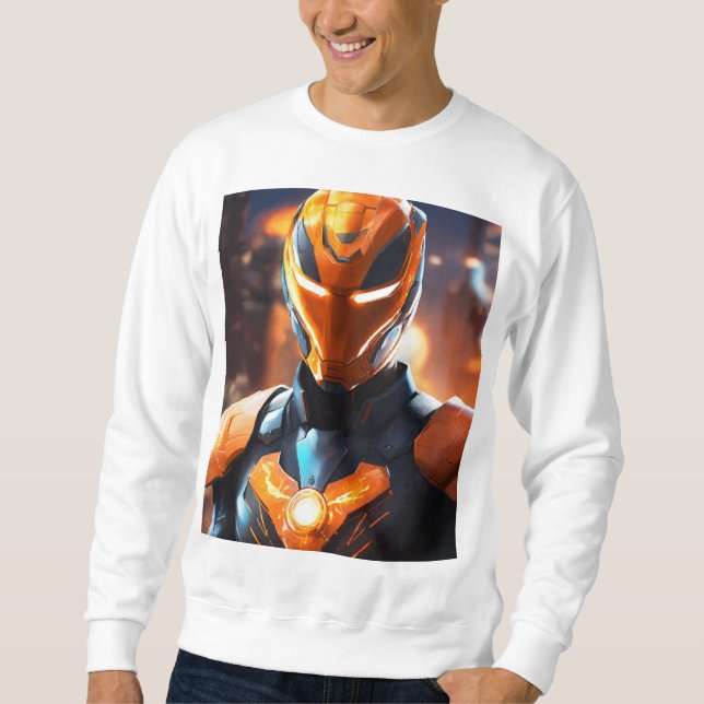 Plasma Power: Unleash the Hero Within Sweatshirt (Front)