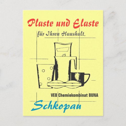 Plaste und Elaste DDR Postcard