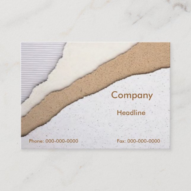Plaster Coating Business Card (Front)
