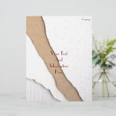 Plaster Coating Letterhead (Standing Front)