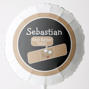 Plaster Feel Better Soon Personalized Balloon