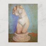 Plaster Statuette Female Torso by Vincent van Gogh Postcard<br><div class="desc">Plaster Statuette of a Female Torso (1886) by Vincent van Gogh is a vintage Post Impressionism fine art still life painting of a statue of a woman's body. About the artist: Vincent Willem van Gogh (1853-1890) was a Post Impressionist painter whose work was most notable for its rough beauty, emotional...</div>