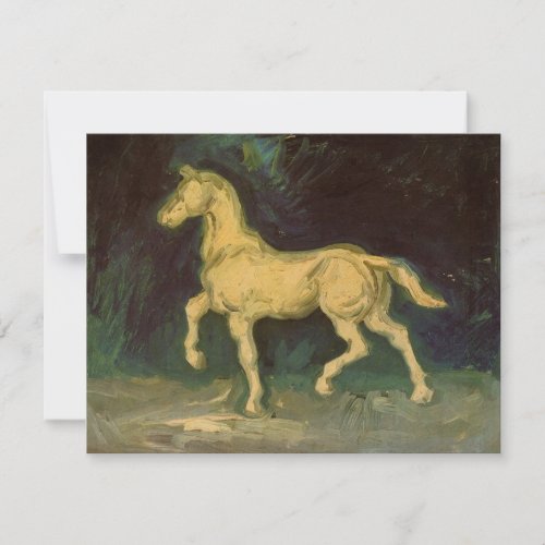 Plaster Statuette of a Horse by Vincent van Gogh