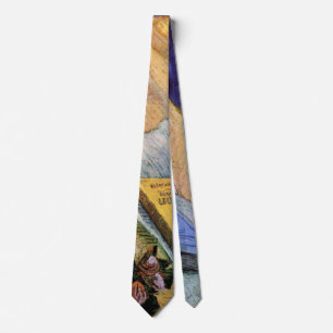 Plaster Statuette Rose and Novels Vincent van Gogh Tie