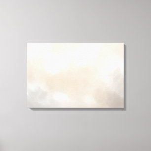 Plaster Veil Soft Linen Wash Canvas Print