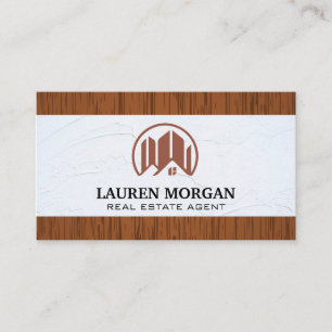 Plaster Wall Wood Trim Business Card