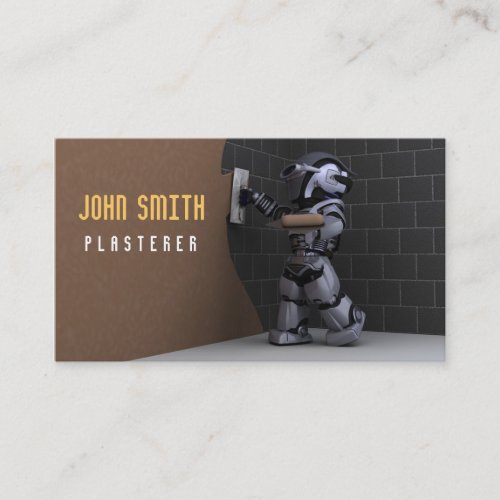 Plasterers Business Card