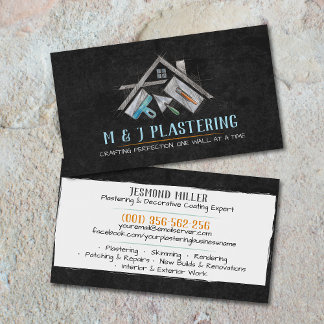 Plastering Services  Business Card
