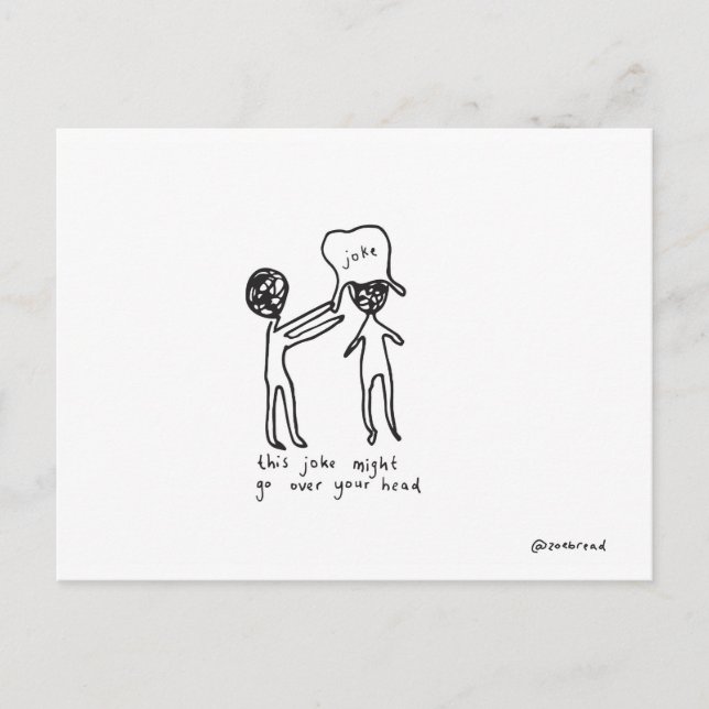 plastic bag postcard (Front)